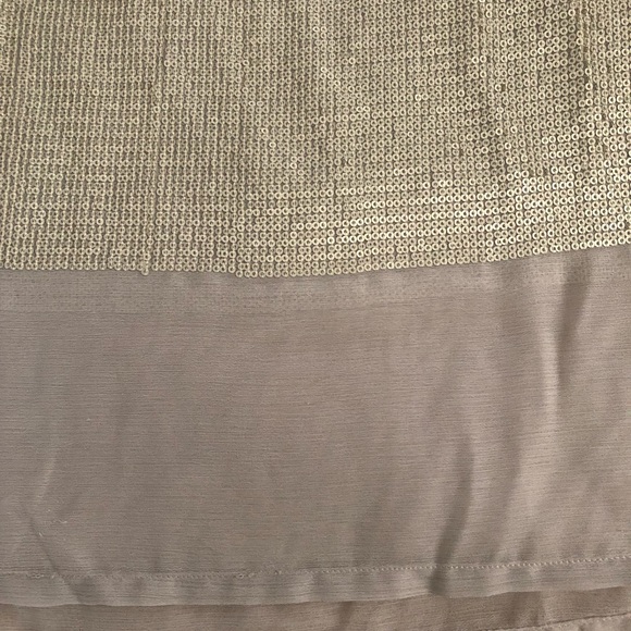 Silver Sequin Dress - Velvet by Graham & Spencer - Size L - Picture 6 of 9